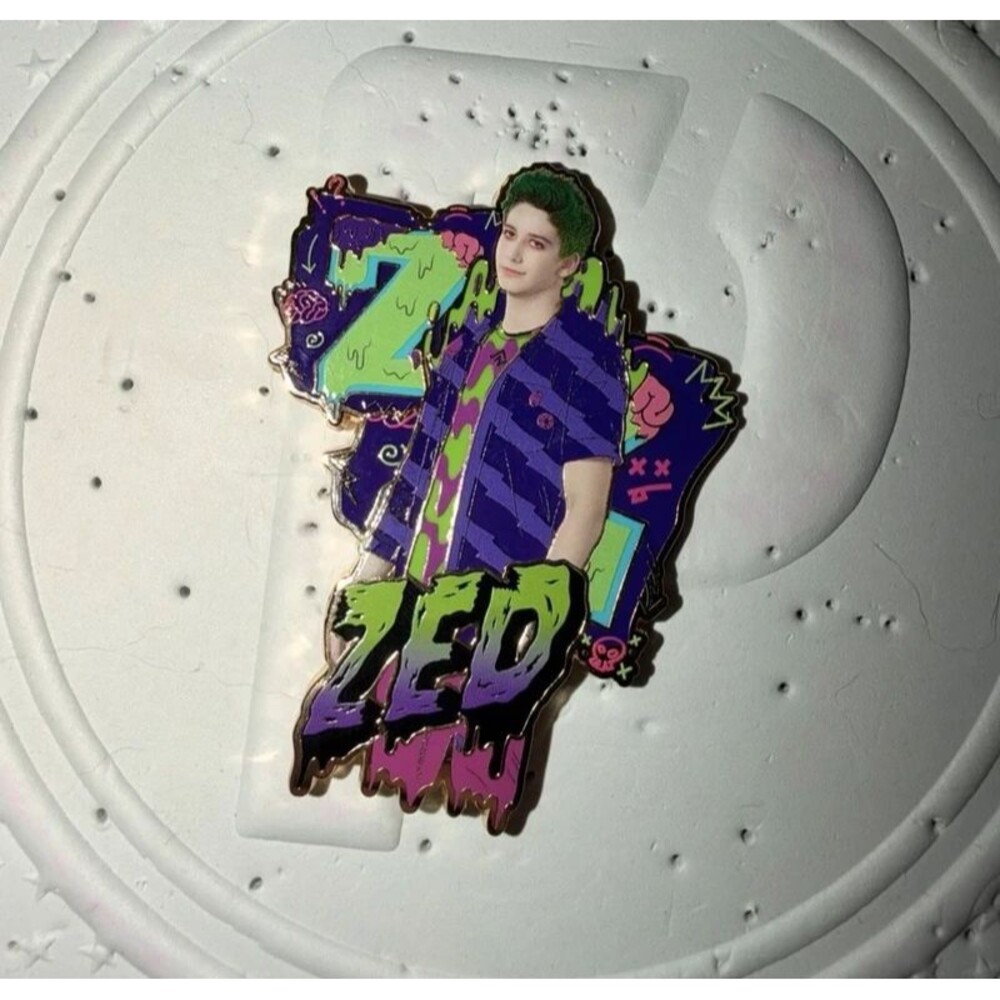 Disney Channel Zombies Trading Pin LE 300 Pink A La Mode PALM Zed Zombie